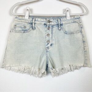 Wild Fable Button Fly Cutoff Denim Jean Shorts Size Small